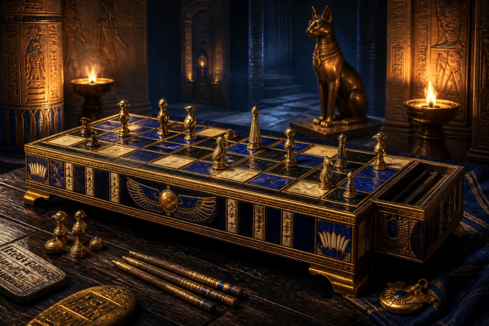 Senet of Eternity cinematic game cover