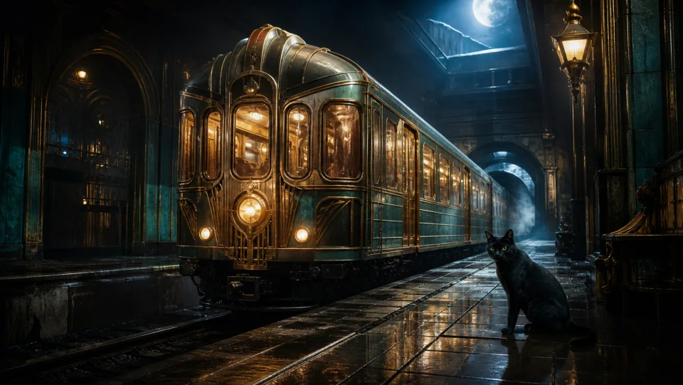 Midnight Metro cinematic game cover