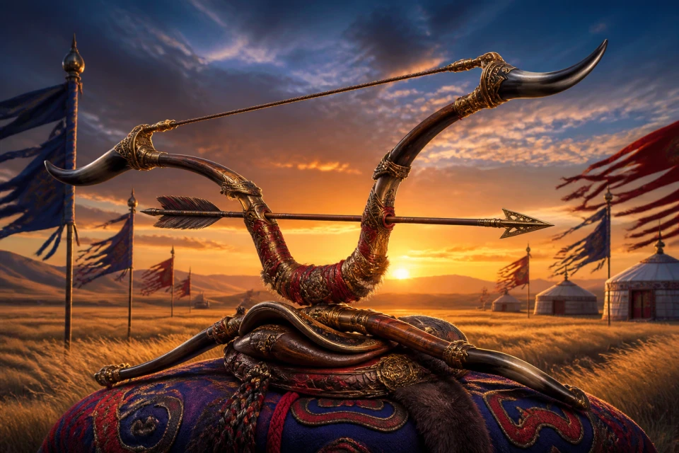 Arrow of the Endless Steppe cinematic game cover