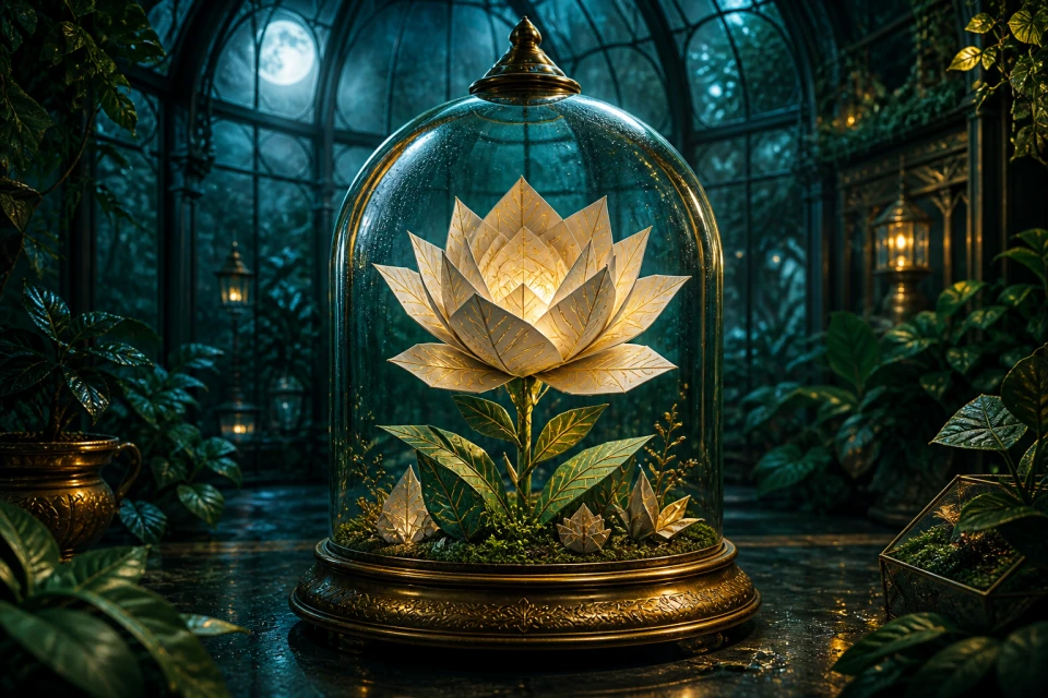 Paper Bloom Conservatory cinematic game cover