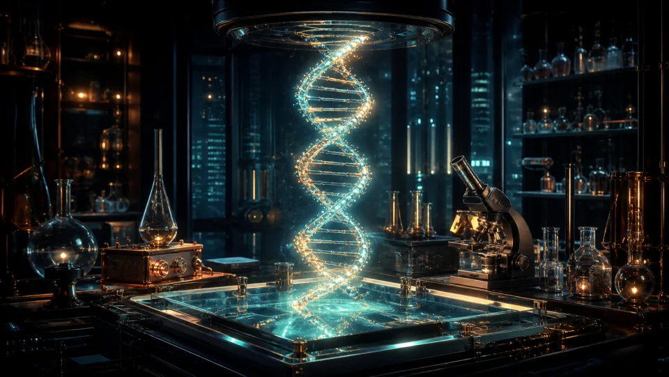 Quantum Genome cinematic game cover