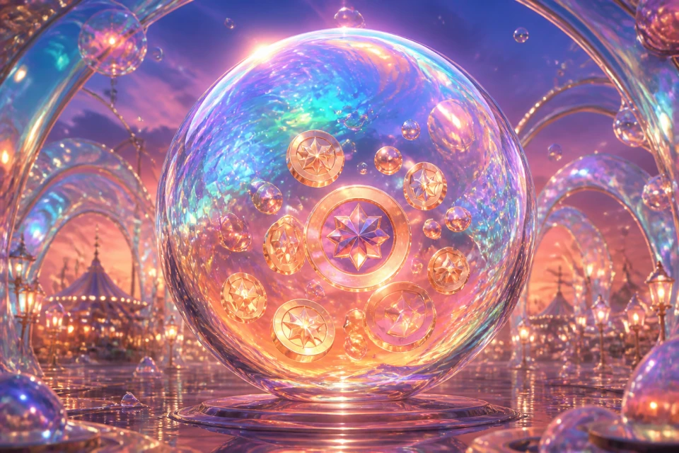 Prism Bubble Carnival cinematic game cover