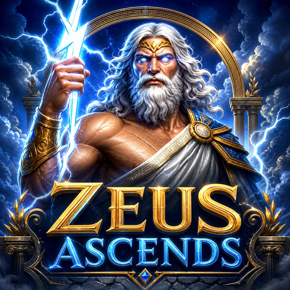 Zeus Ascends cinematic game cover